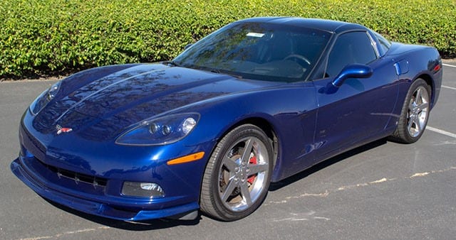 2005 Corvette Blue