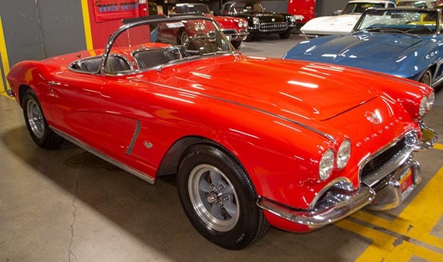 1962 Red Corvette