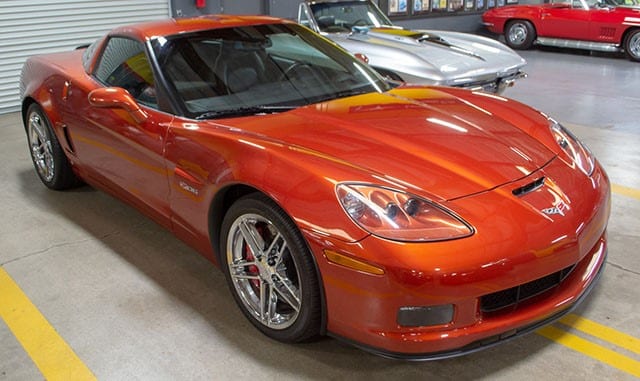 2006 Z06 Corvette Orange
