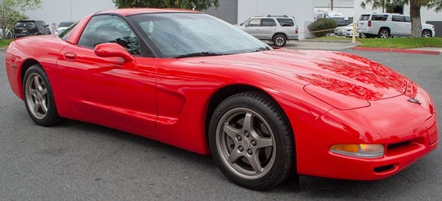 2001 California Corvette