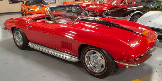 1967 L71 Corvette Convertible Red