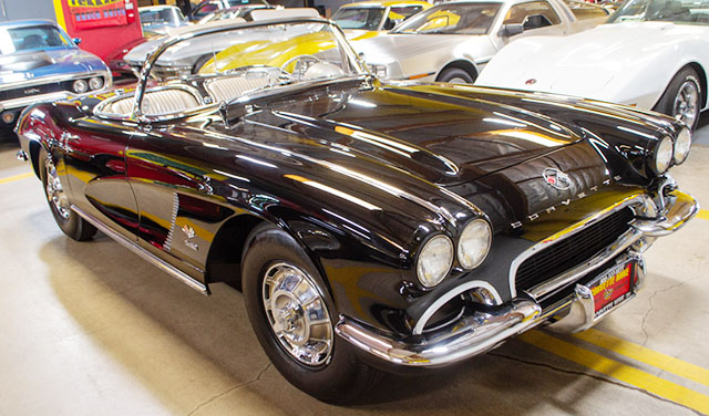 1962 Black Corvette Fuelie Coming