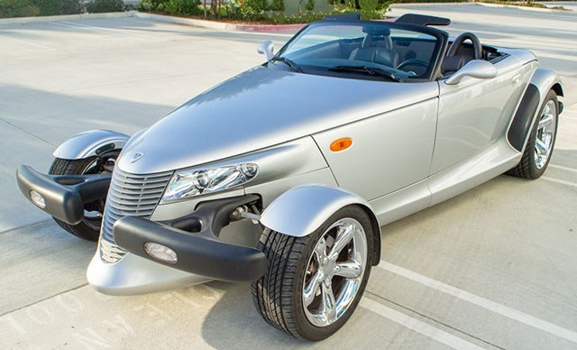 2002 silver chrysler prowler exterior