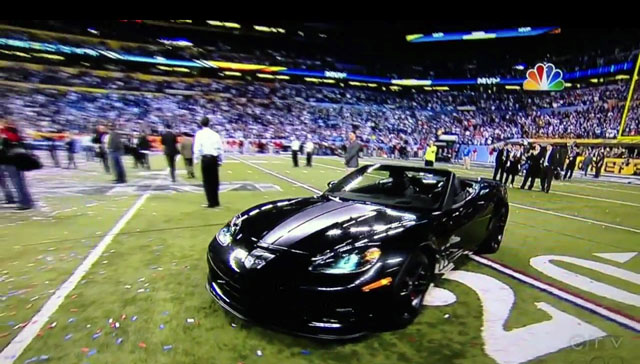 Eli Manning C6 Corvette 1