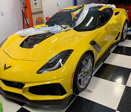 2019 Yellow Zr1