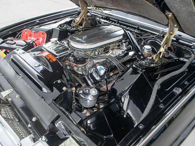 1963 Black Ford Thunderbird M Code Landau Hardtop Engine