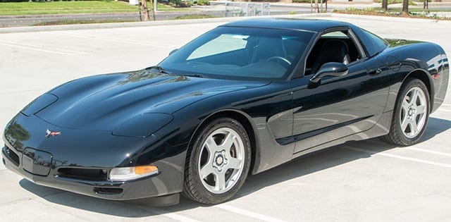 1997 Black Corvette Coupe Coming 1
