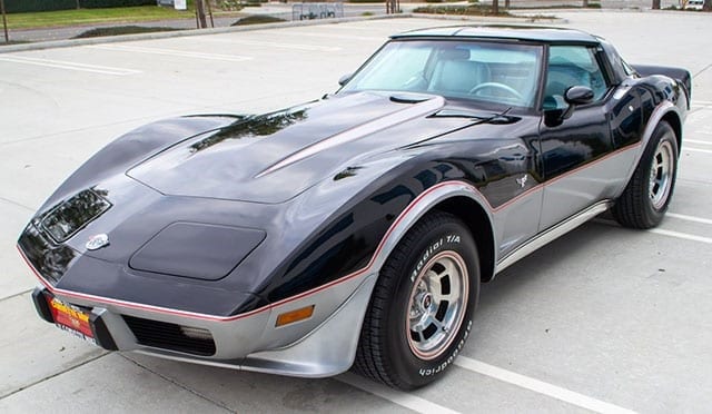 1978 corvette pace car