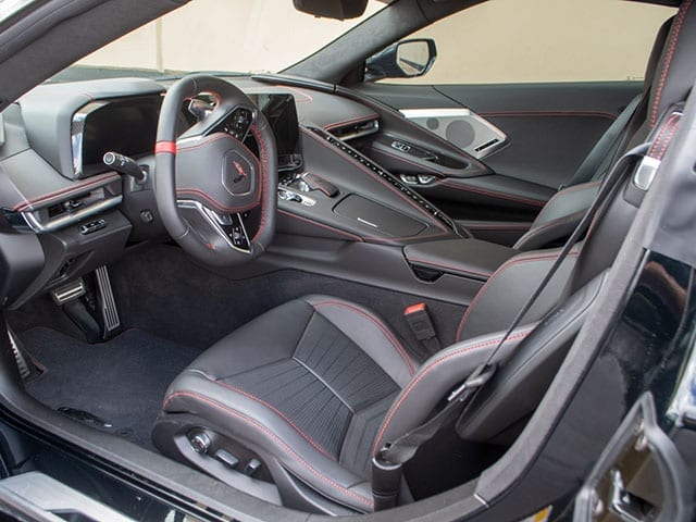 2021 black c8 corvette coupe 3lt z51 interior 1