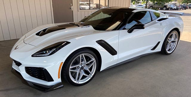 2019 corvette white zr 1 coming 2