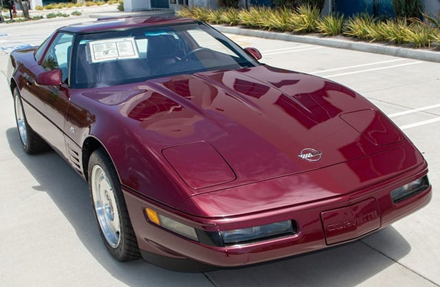 1993 corvette 40th anniversary zr 1 exterior 1