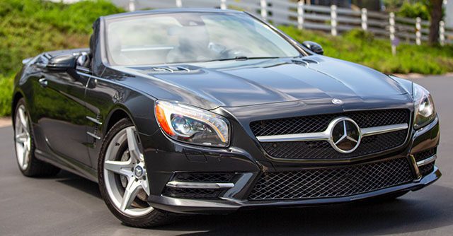 2013 black mercedes benz sl 550 coming 1