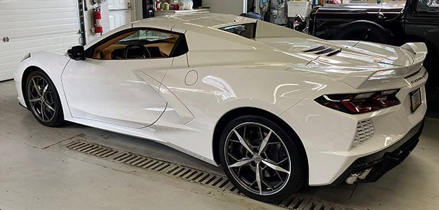 2022 corvette c8 arctic white convertible 3lt 3 1 1