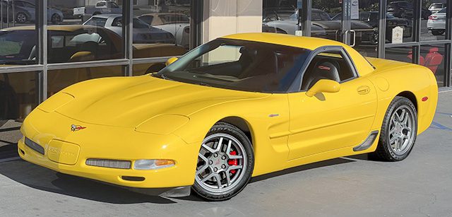 2001 yellow z06 corvette 5