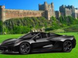 2023 z06 low wing with castle background