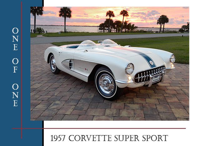1957 corvette super sport front