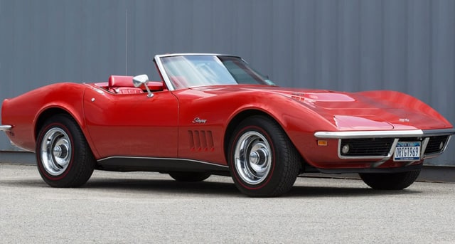 1969 Red L36 Corvette