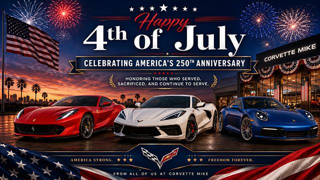 Happy 4th of July from Corvette Mike