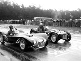 MG R2 Flying Shingle KenMilesnexttohisMGR1PebbleBeach1955